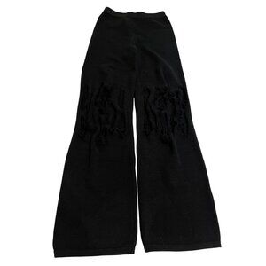 Reinders Devon Destroyed Pants in True Black